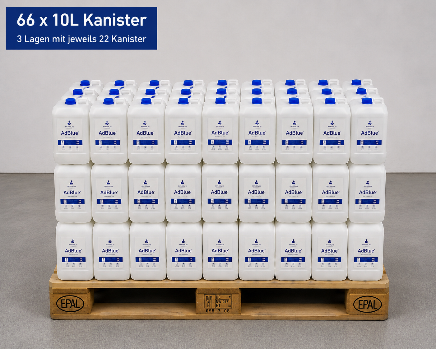 AdBlue 66 x 10L Kanister